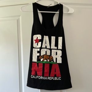 Brand new printed tank top from San Diego, never worn